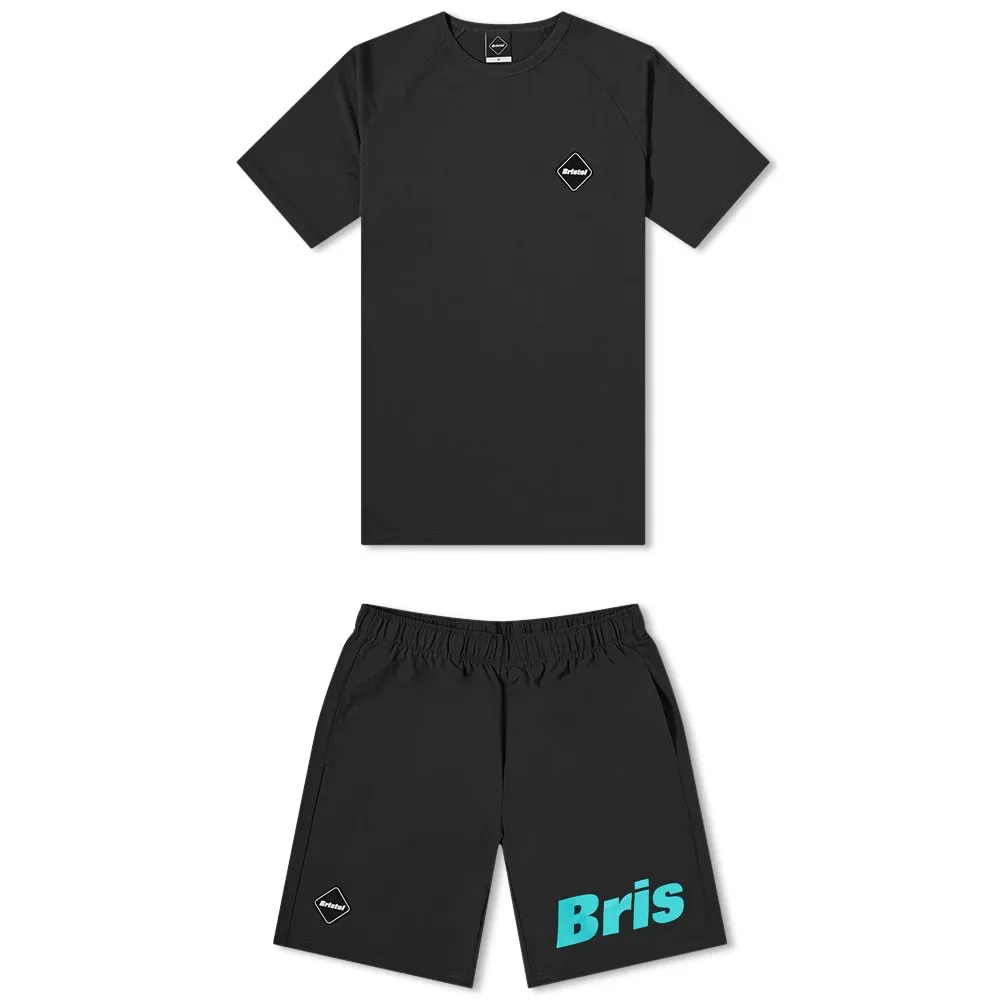 F.C. Real Bristol Training T-Shirt  & ShortsBlack