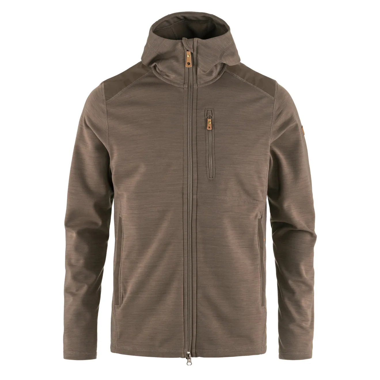 Fjallraven Keb Fleece Hoodie - Suede Brown