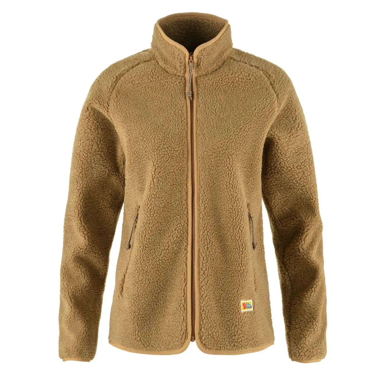 Fjallraven Women's Vardag Pile Fleece - Buckwheat Brown