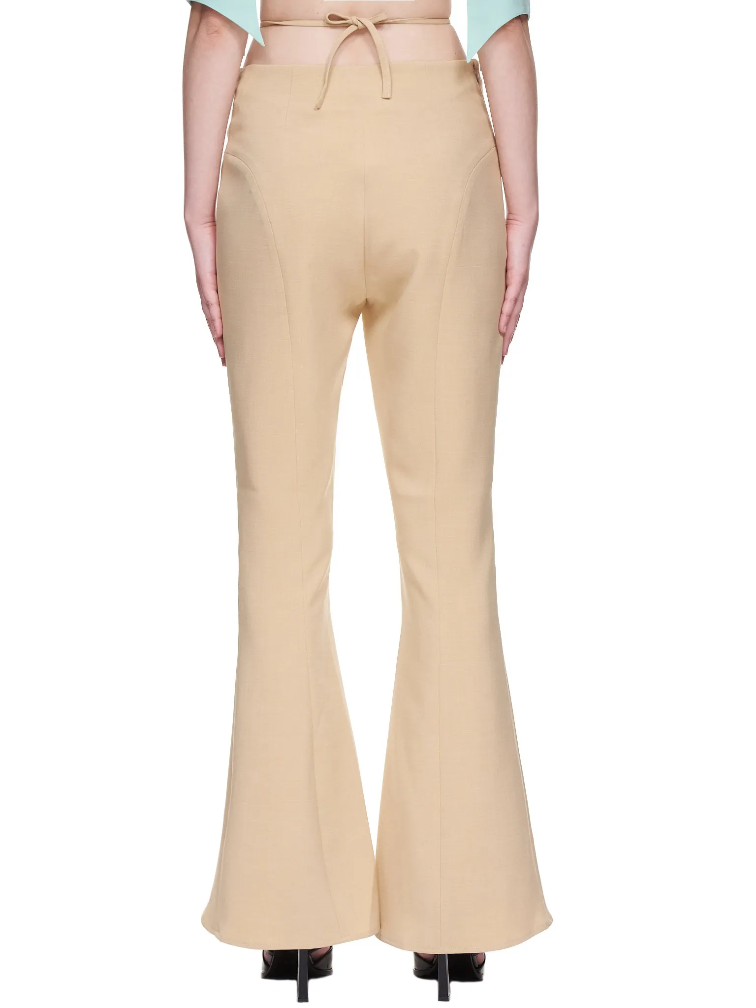 Flarry Suit Trousers (PA-02-BEIGE)