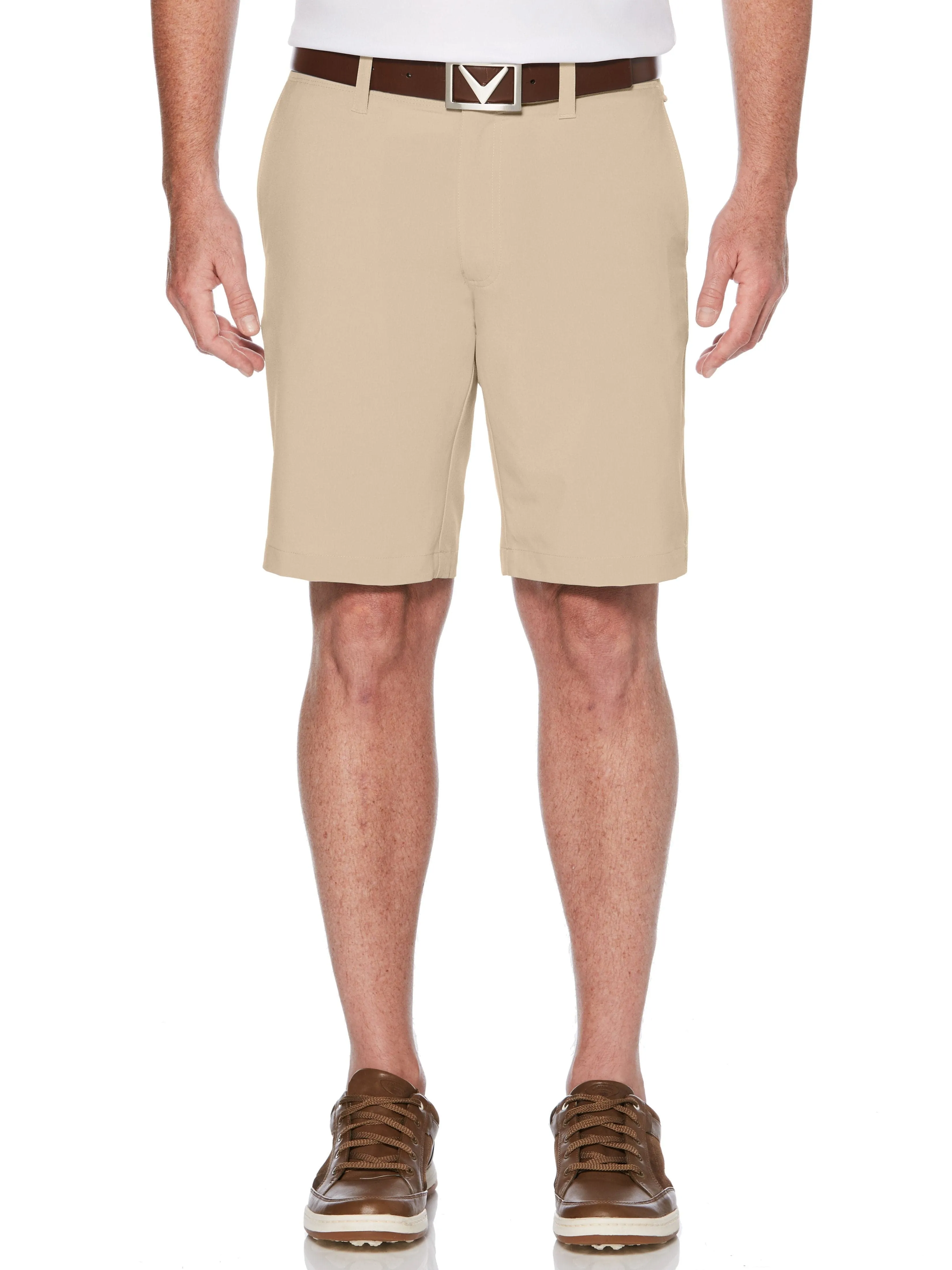 Flat Front Golf Shorts for Men