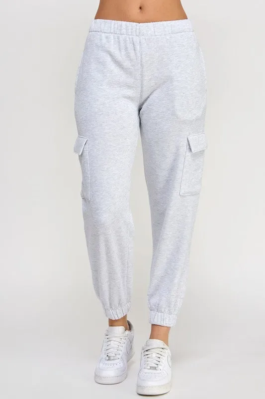 Fleece Cargo Joggers