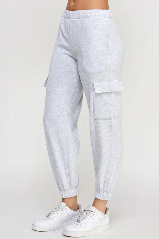 Fleece Cargo Joggers