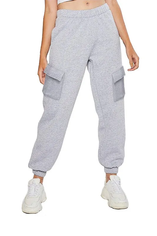 Fleece Cargo Joggers