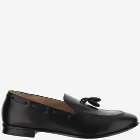 Francesco Russo Leather Moccasins