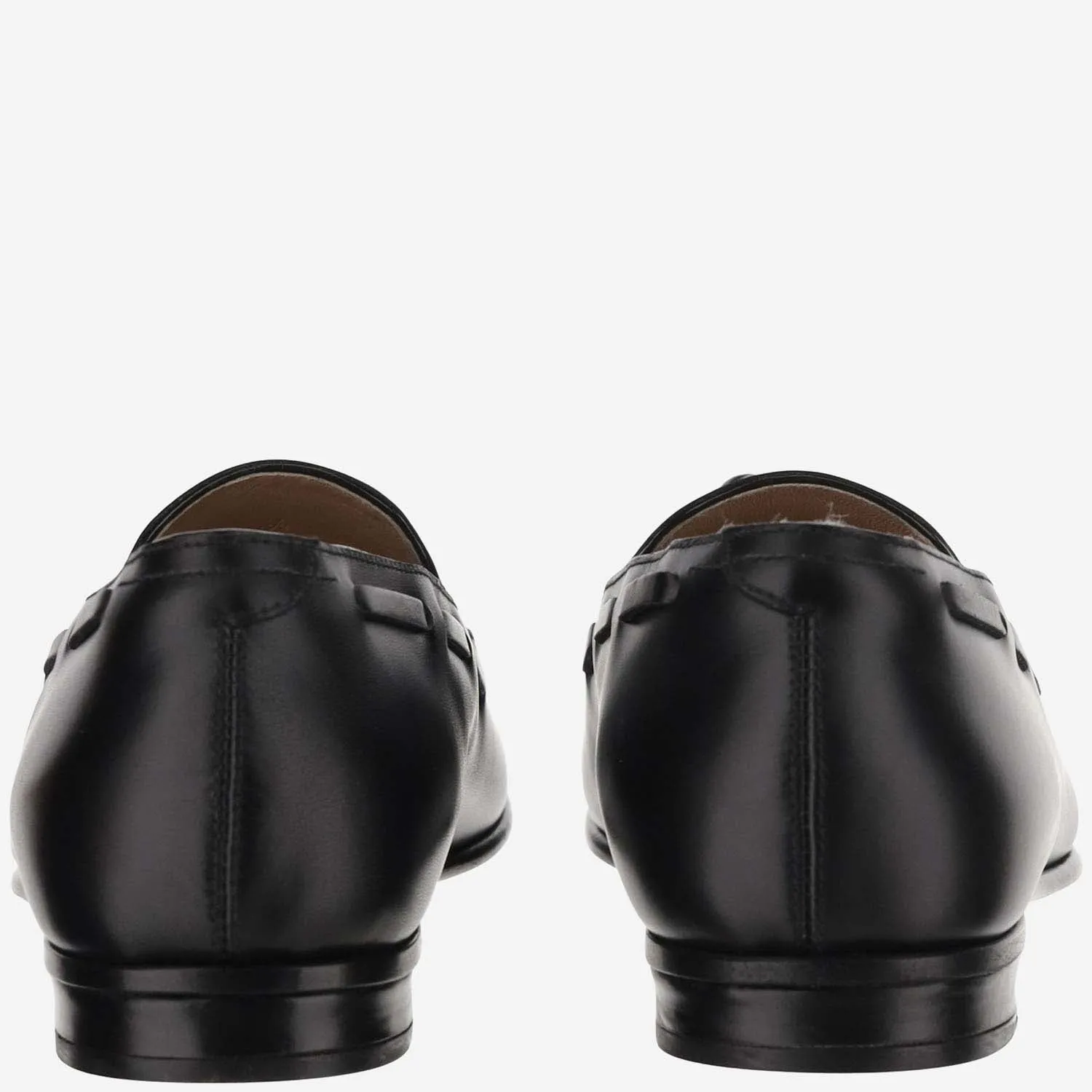 Francesco Russo Leather Moccasins