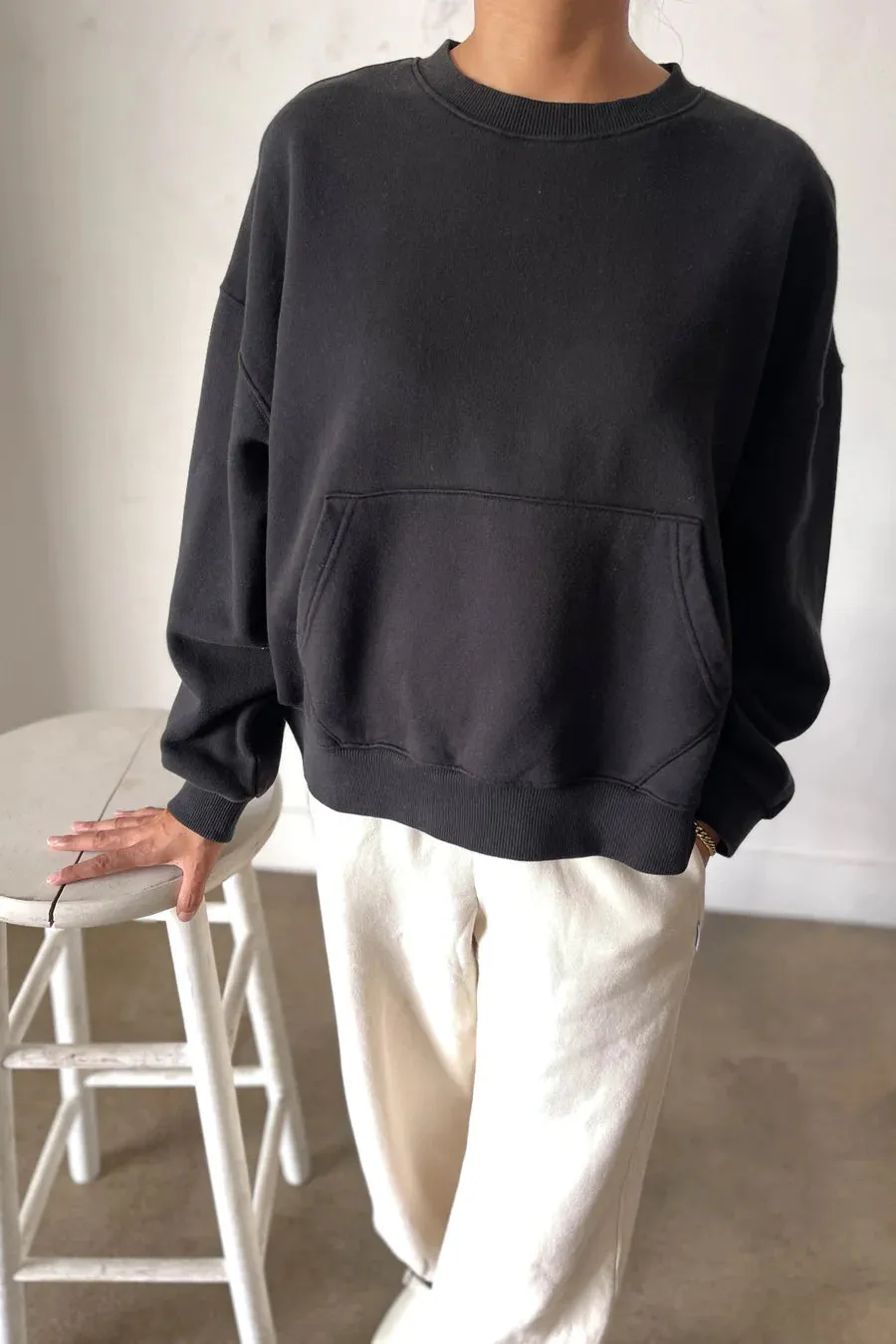 French Terry Pocket Sweatshirt | Le Bon Shoppe