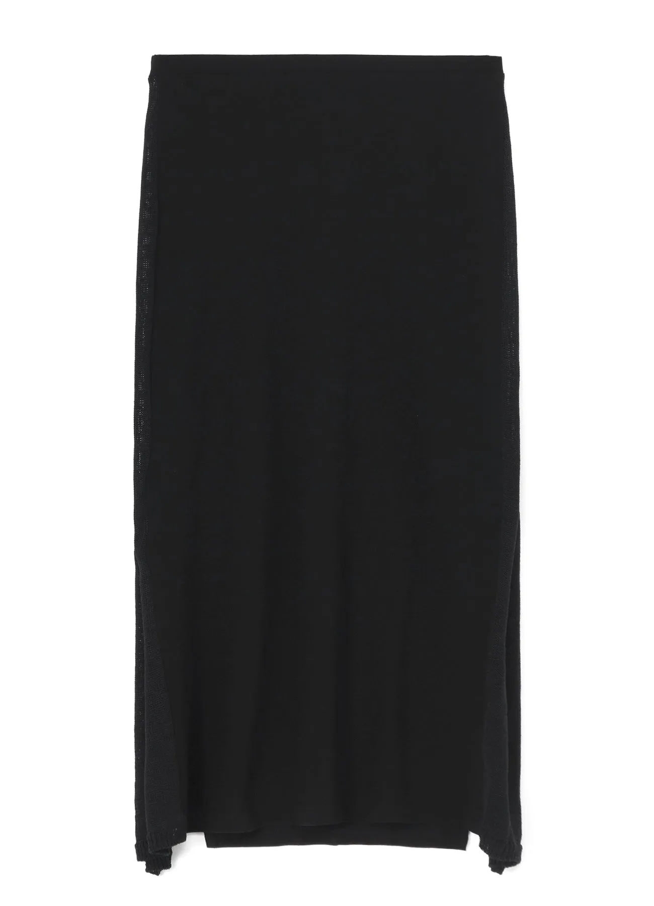 FRESCA 20 FINE JERSEY SIDE KNIT DETAIL SKIRT