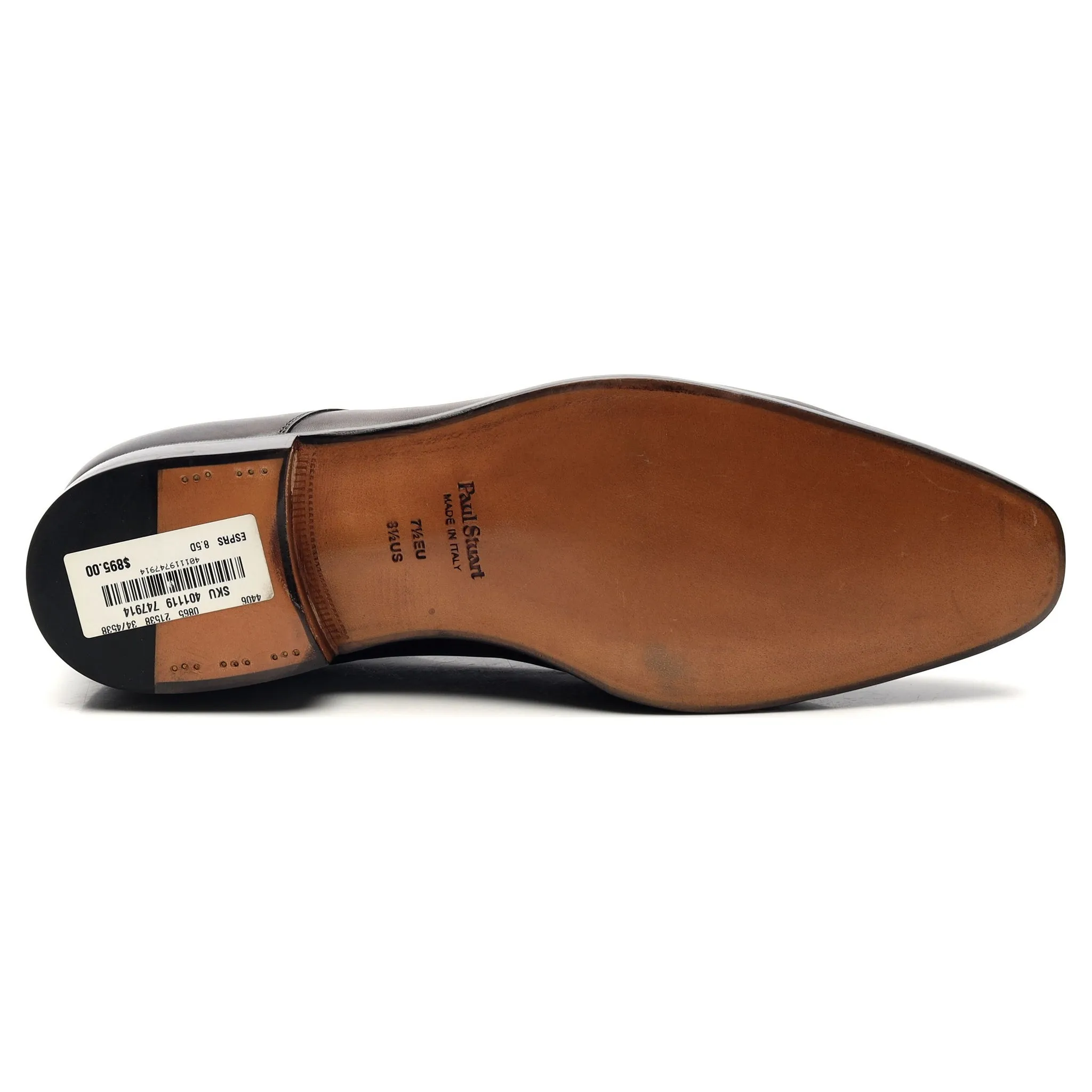 'Gaeta' Dark Brown Leather Derby UK 7.5 US 8.5 D