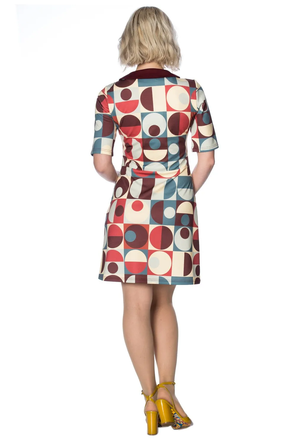 Circle Pattern Dress