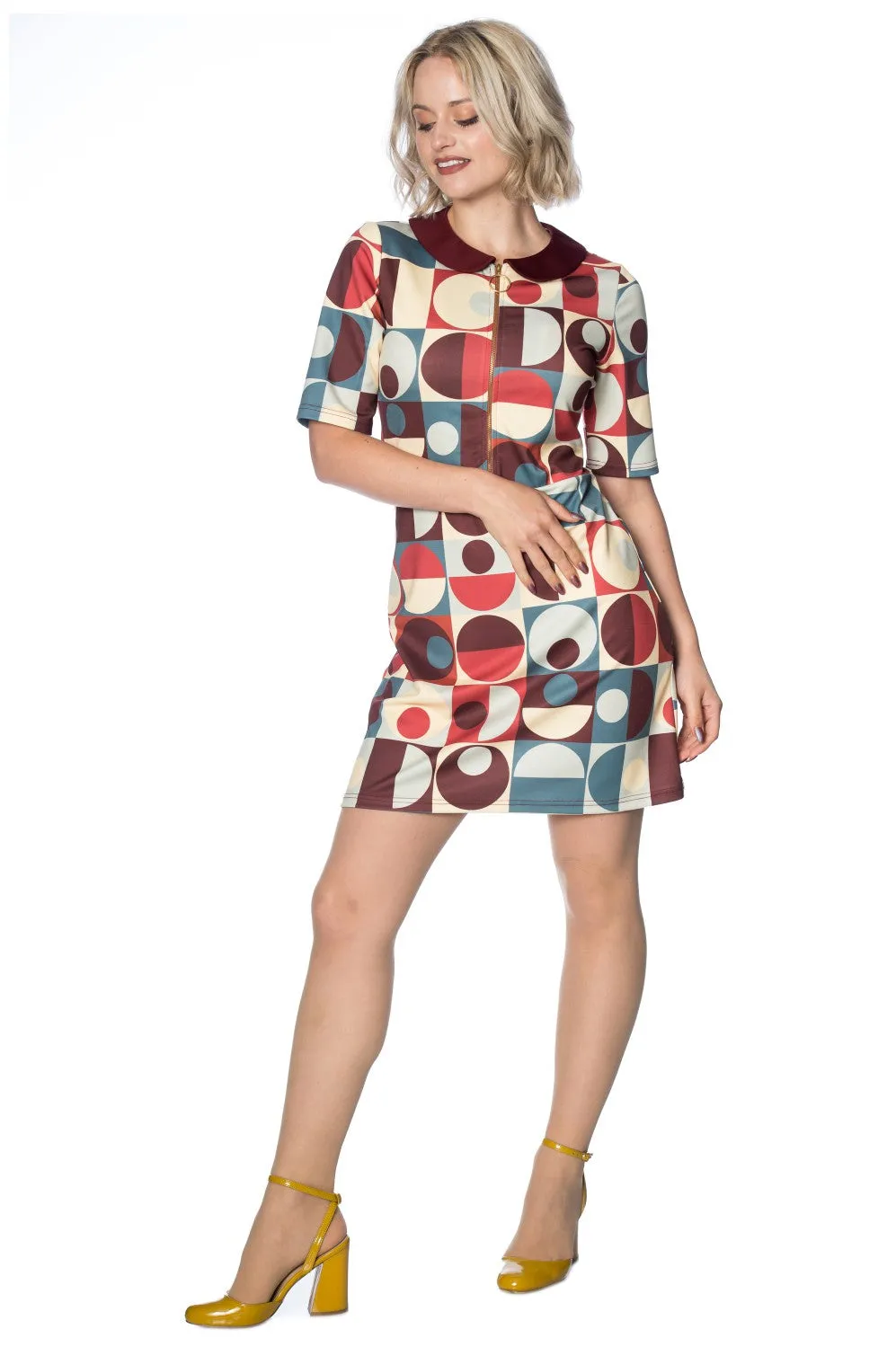 Circle Pattern Dress