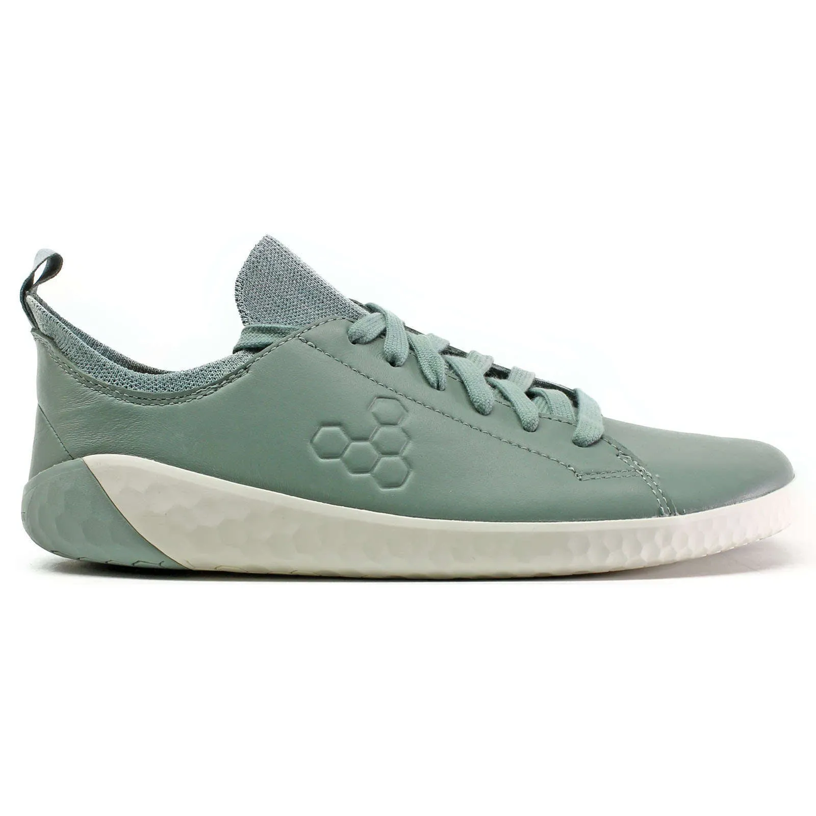 Geo Court Knit Wild Hide Leather Women's Sneakers