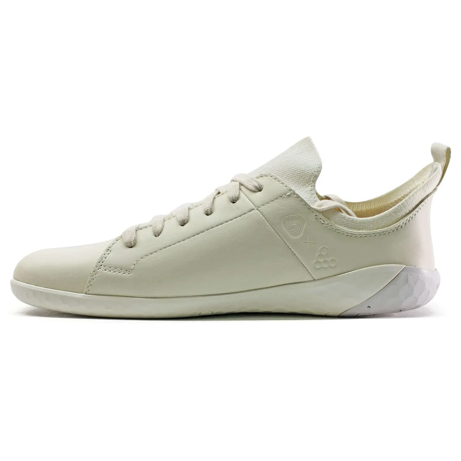 Geo Court Knit Wild Hide Leather Women's Sneakers