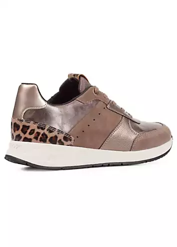 Geox Brown Bulmya Trainers | Grattan