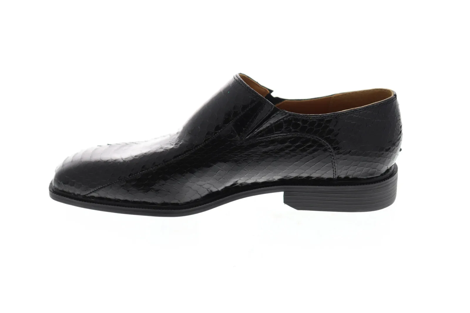 Giorgio Brutini Men's Black Leather Casual Loafers - Felix 155211