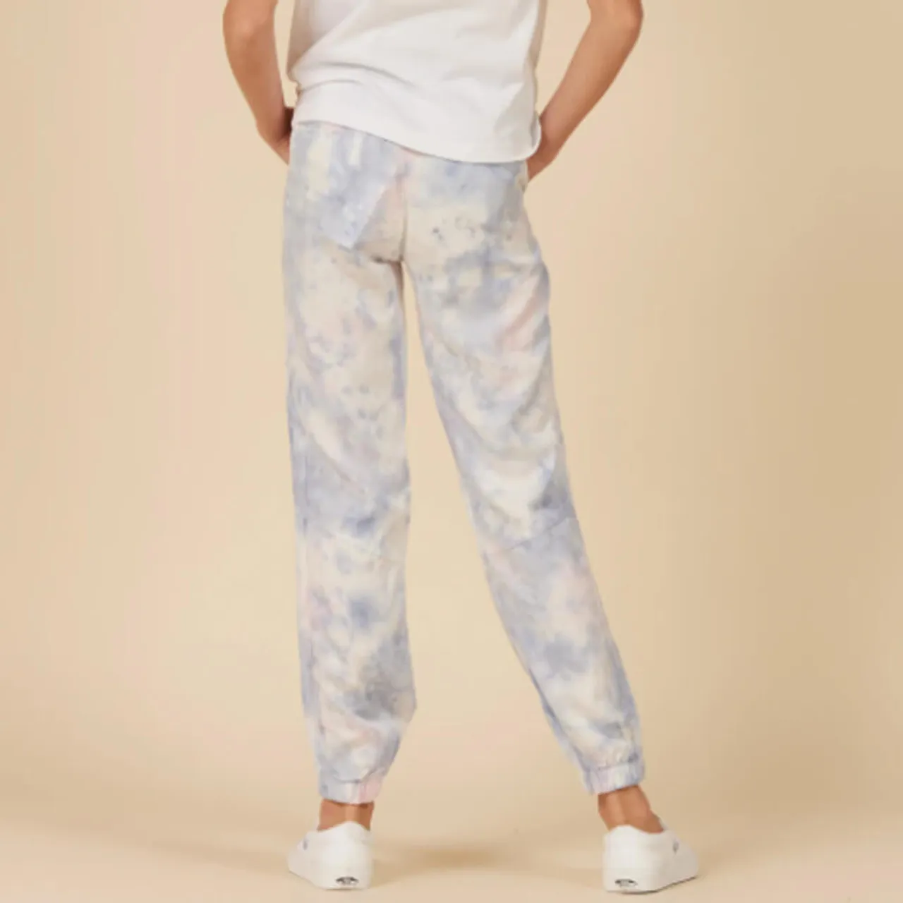 Girls' Vintage Havana Tie Dye Tencel Joggers