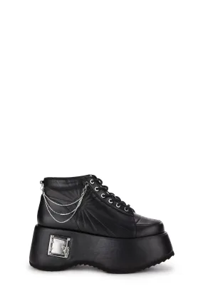 GL0 Gateway Platform Sneakers - Black-