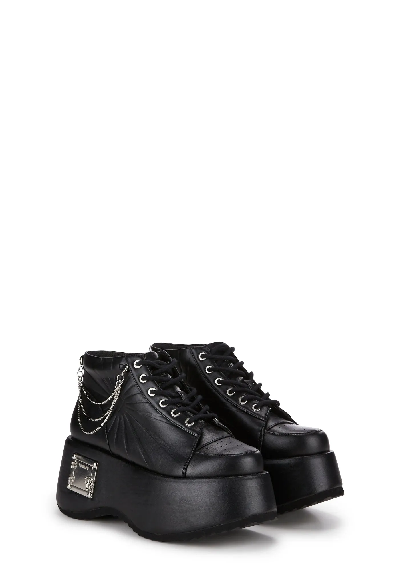 GL0 Gateway Platform Sneakers - Black-