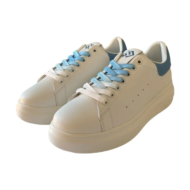 Gold & Gold GB810 Scarpe Donna Sneakers Bianco Azzurro - Women's Gold & Gold GB810 White Blue Sneakers