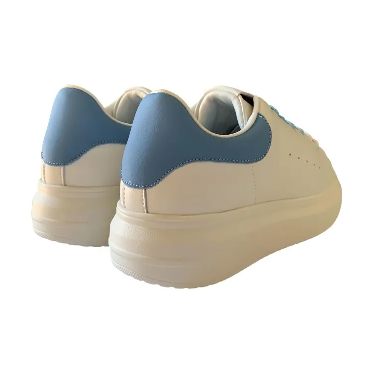 Gold & Gold GB810 Scarpe Donna Sneakers Bianco Azzurro - Women's Gold & Gold GB810 White Blue Sneakers