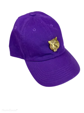 Gold Tiger Face Pendant Hat