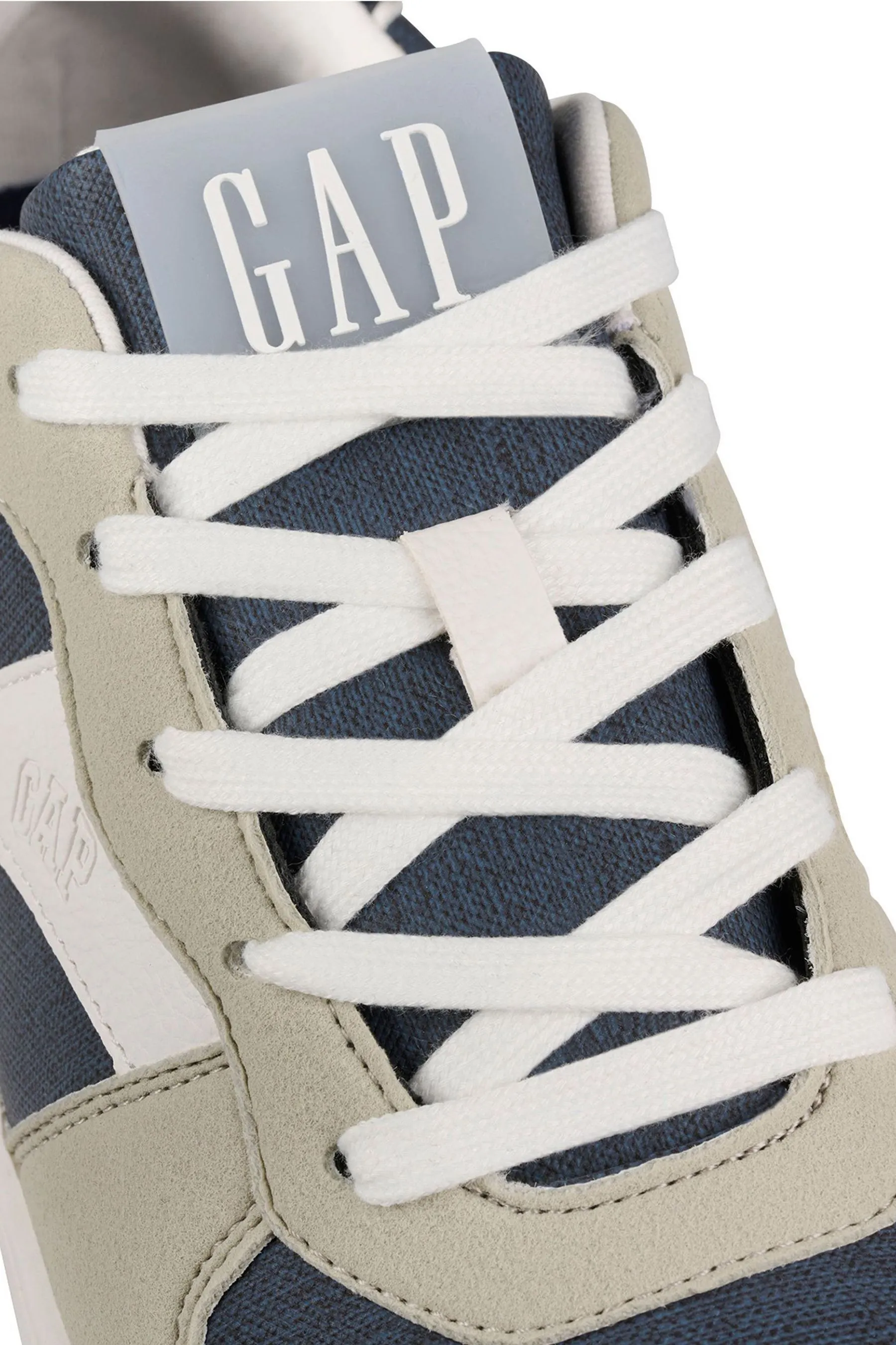 Grey Boston Low Top Trainers