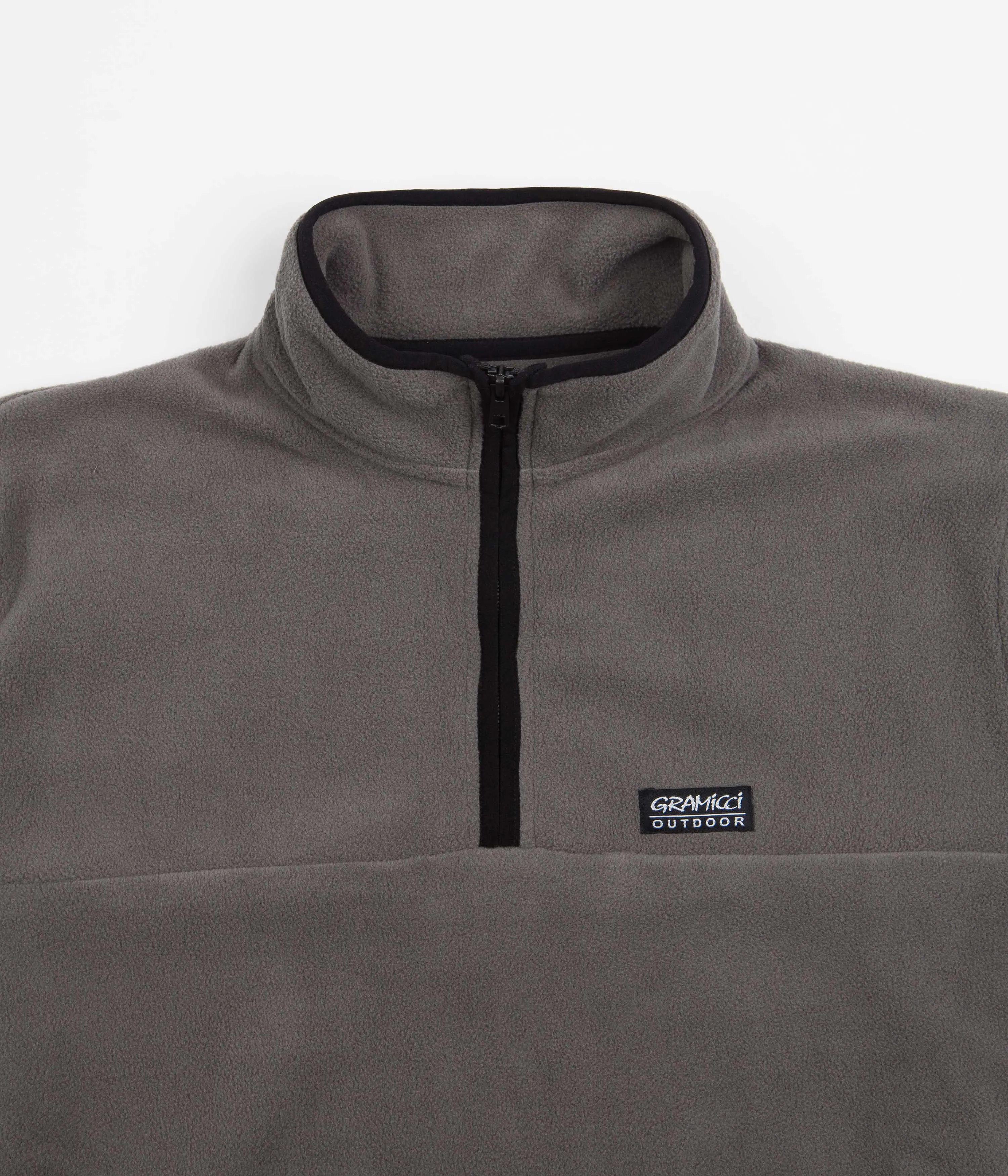 Grey Mock Neck Fleece by Gramicci