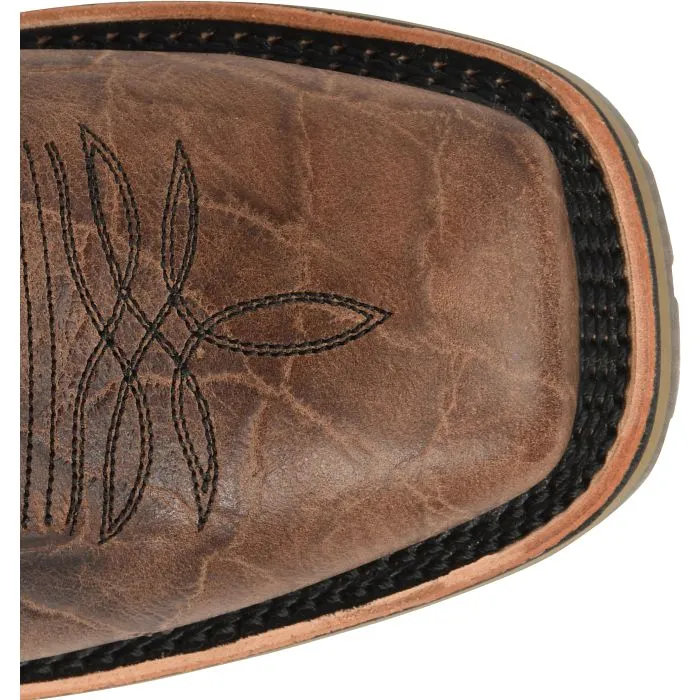 Grissom Men's Wide Square Toe Roper Boots DH4644