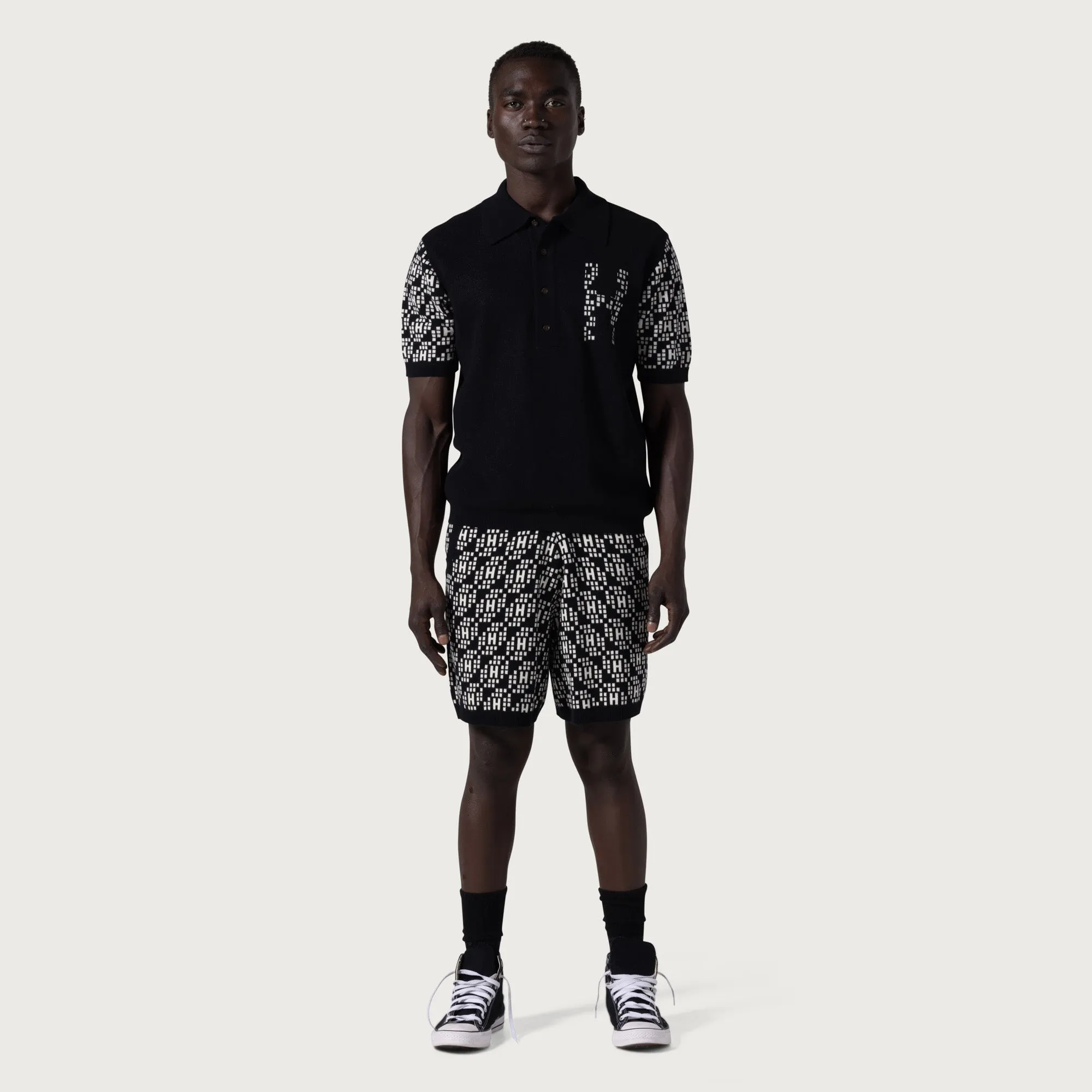 H Knit Short - Black