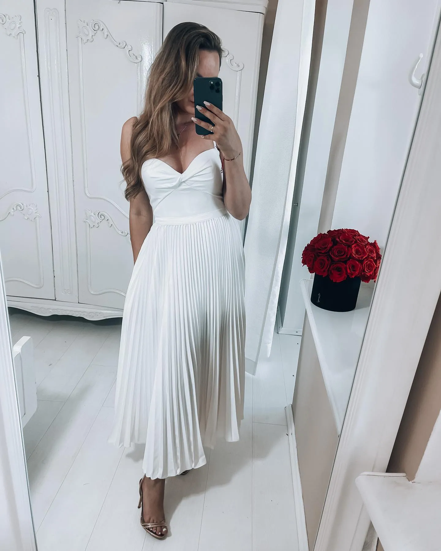 White Hailey Dress