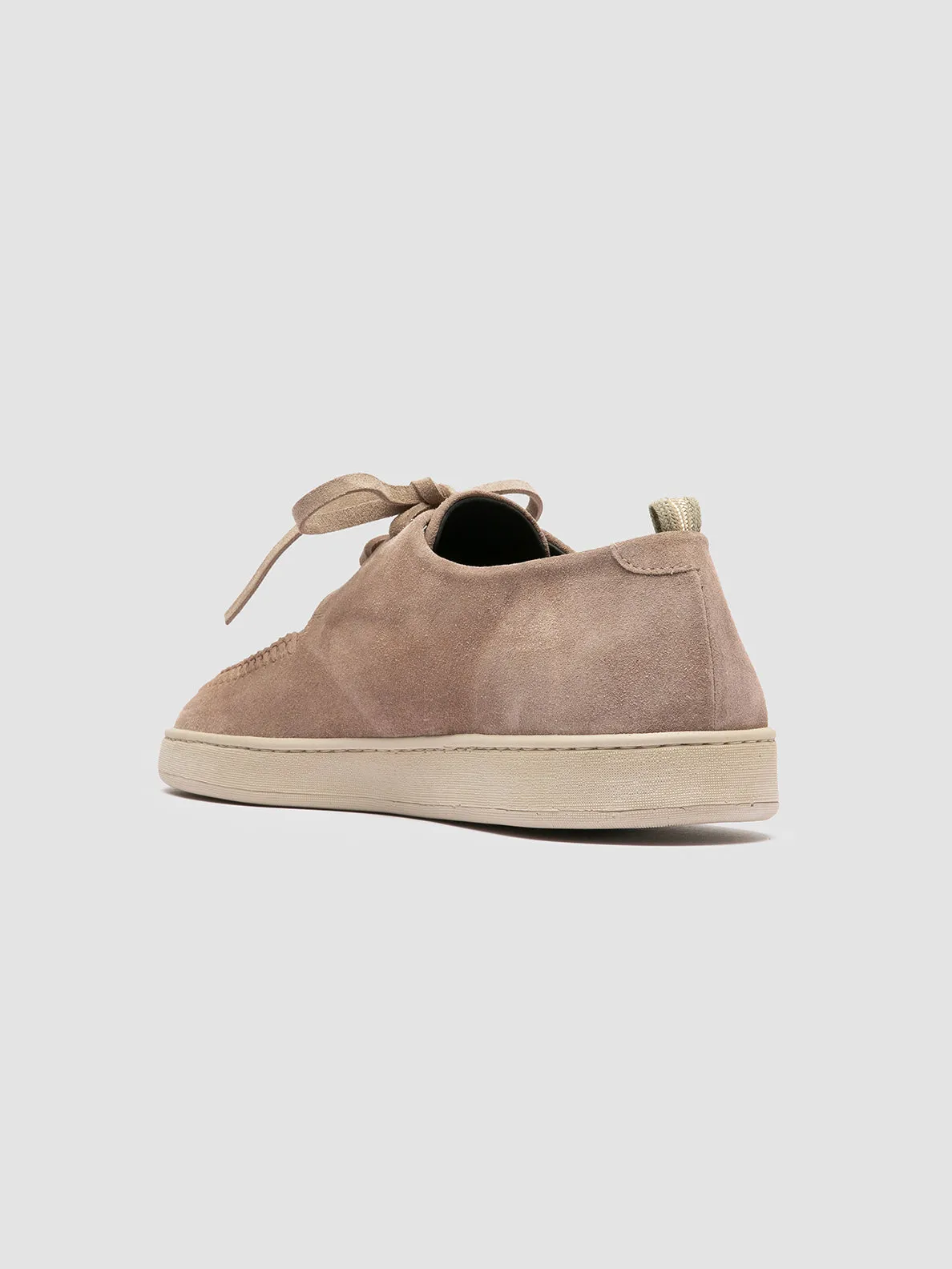 HERBIE 012 - Beige Suede Derby Shoes