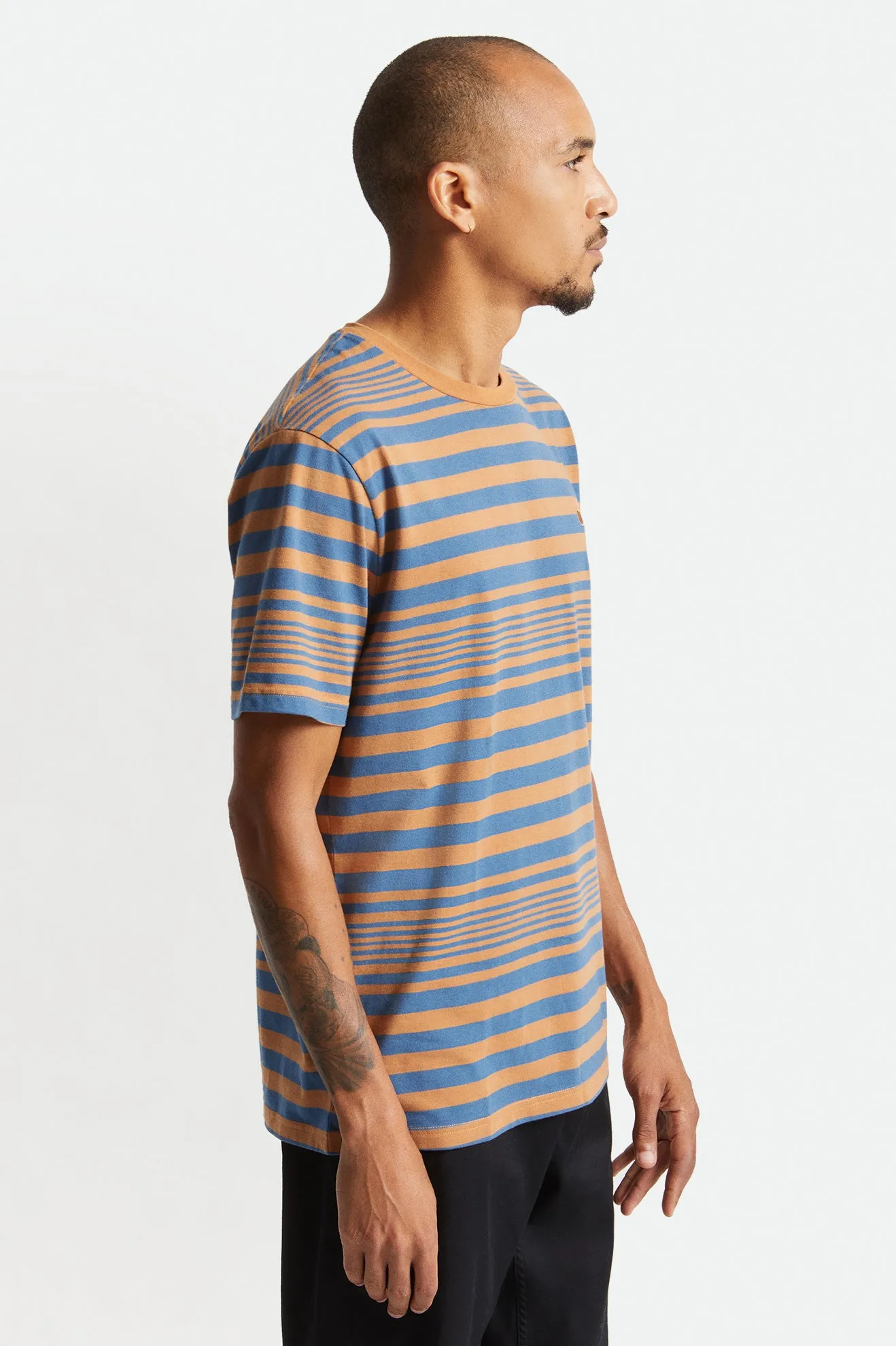 Hilt Shield S/S Knit - Joe Blue/Lion