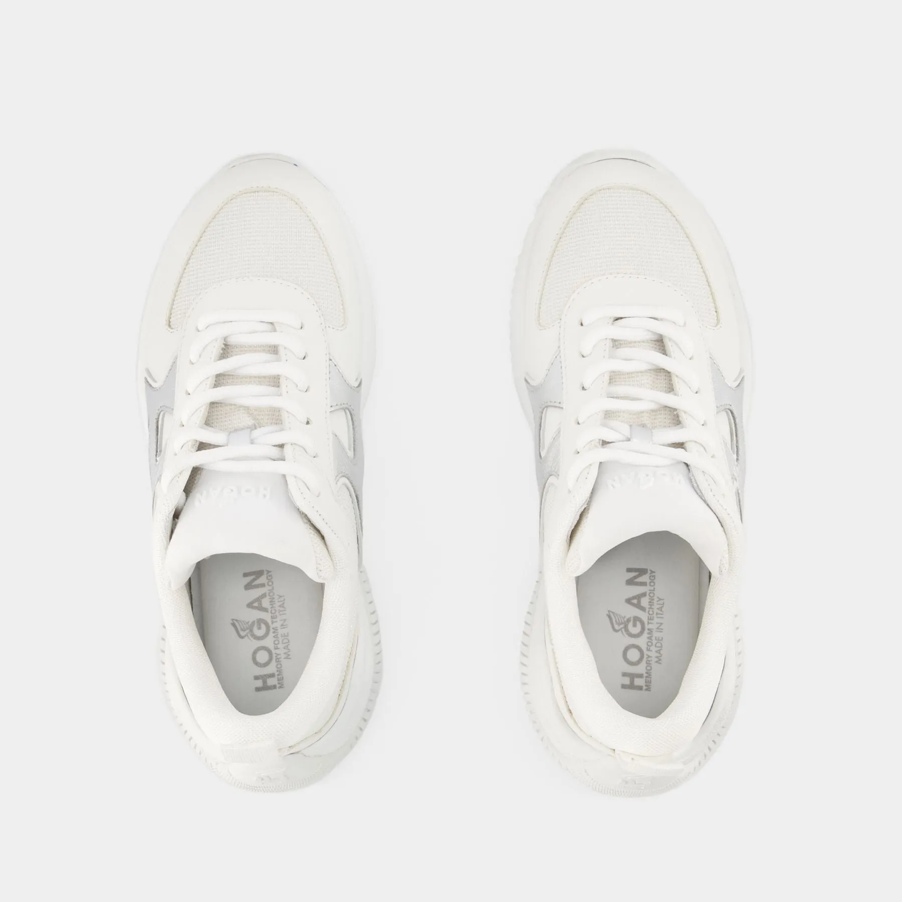 Hogan  H597 Sneakers - Hogan - White - Leather