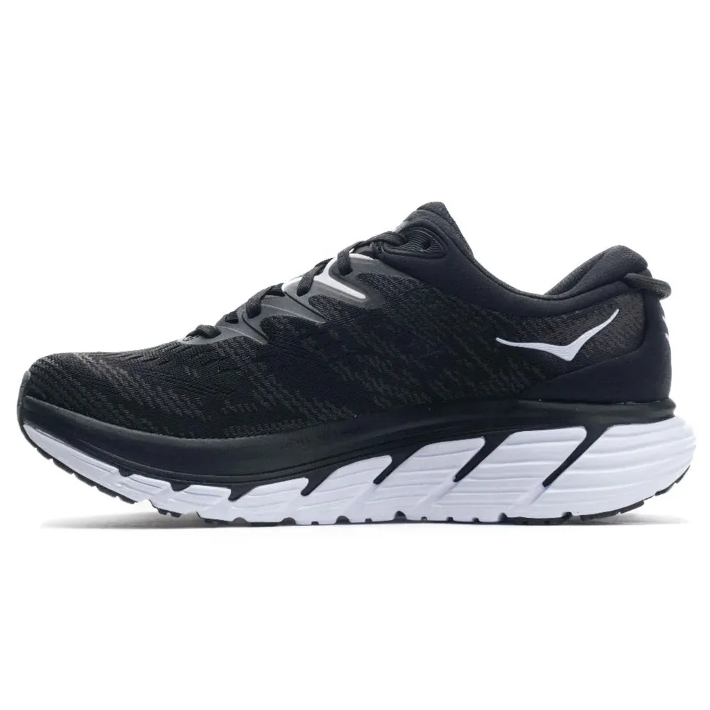 Hoka Mens Trainers Gaviota 4 Casual Lace-Up Low-Top Running Mesh - UK 7