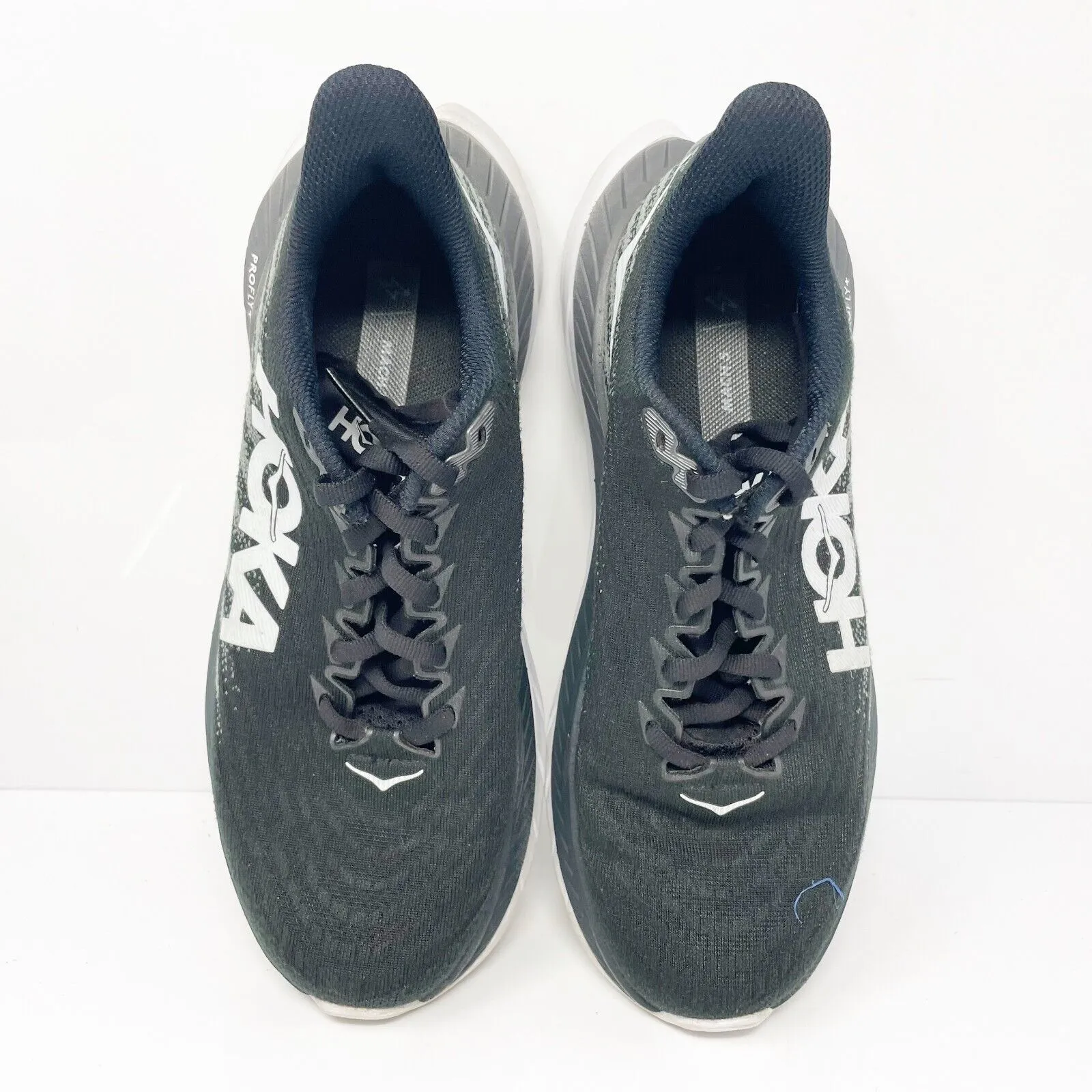 Hoka One One Womens Mach 5 1127894 BCSTL Black Running Shoes Sneakers Size 6 B