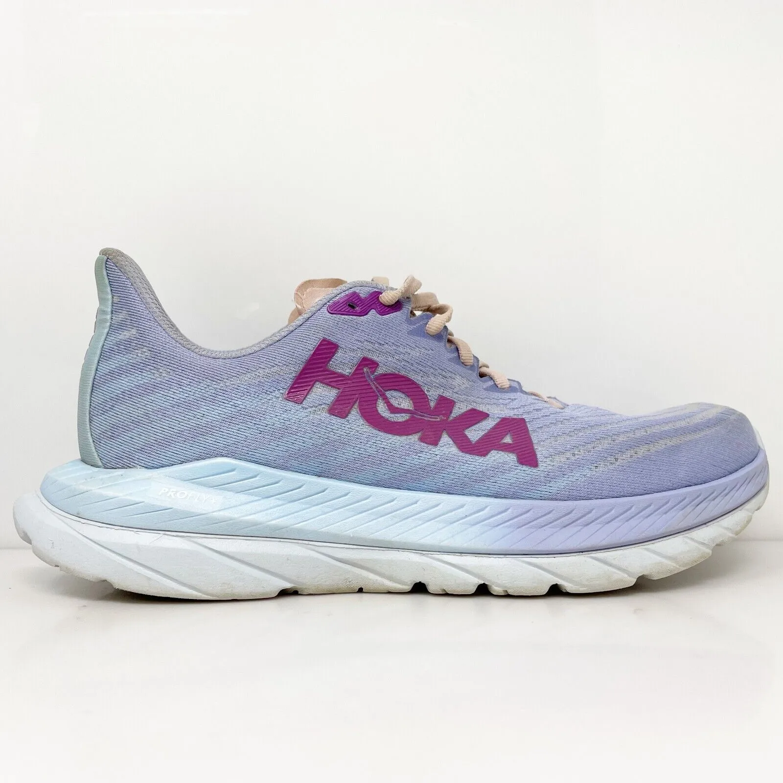 Hoka One One Womens Mach 5 1127894 BLSSN Blue Running Shoes Sneakers Size 9 B