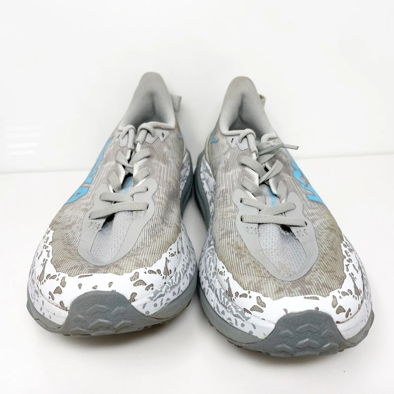 Hoka One One Womens Speedgoat 6 1147811 Gray Running Shoes Sneakers Size 6.5 D