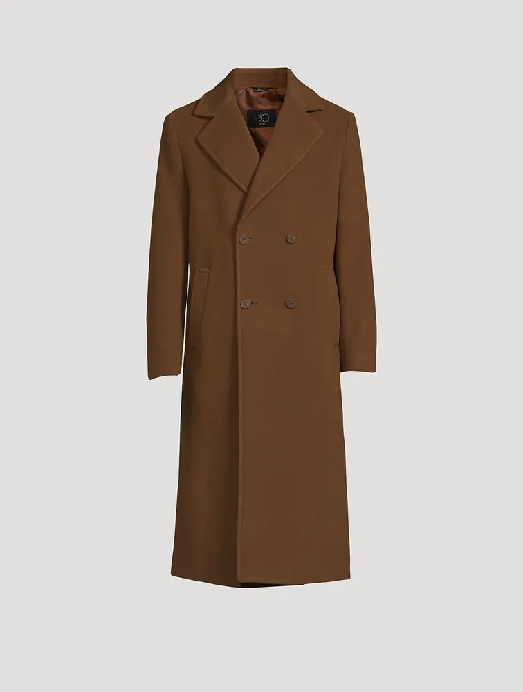 Wool And Cashmere Long Coat