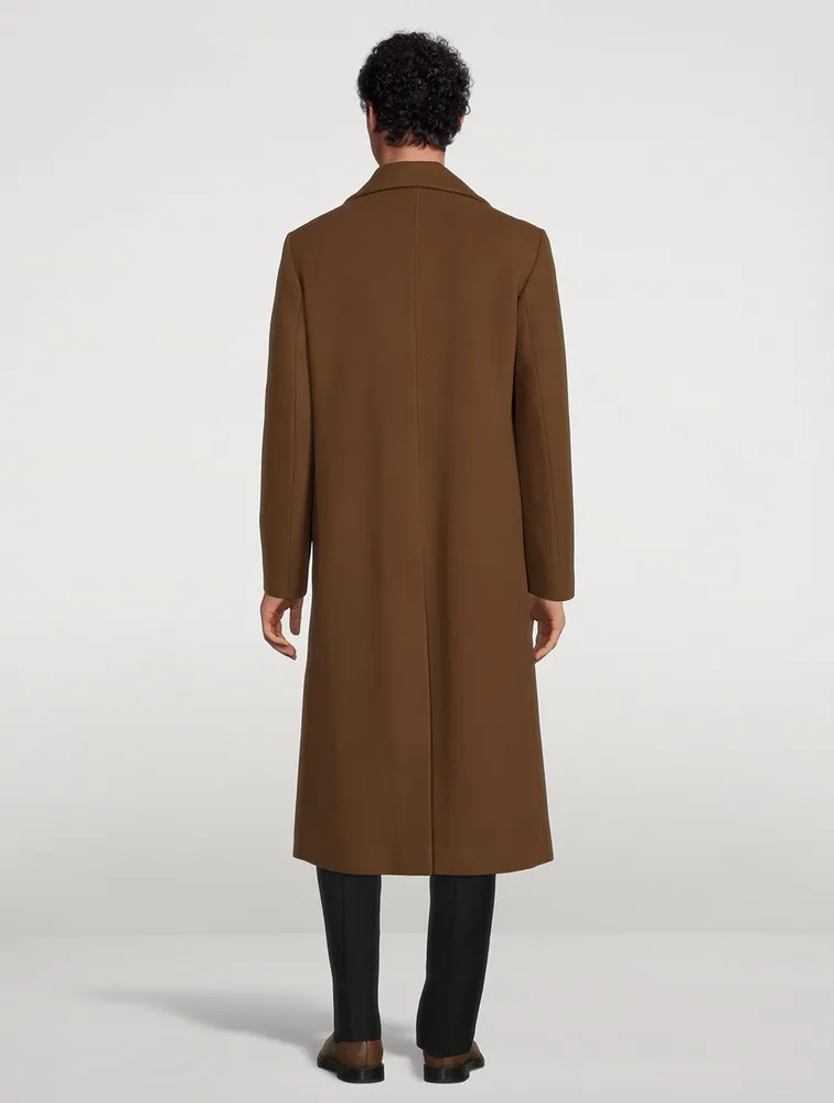 Wool And Cashmere Long Coat