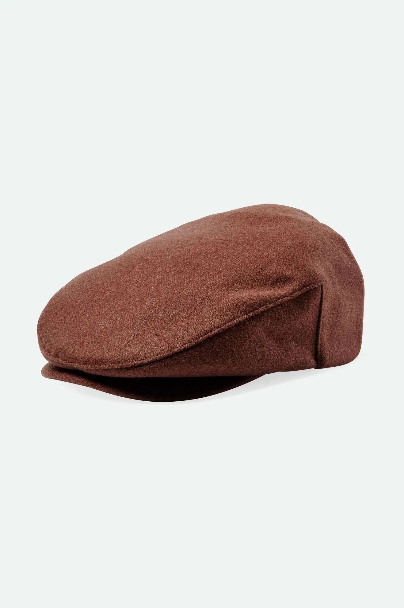 Hooligan Flannel Flat Cap - Tobacco Brown