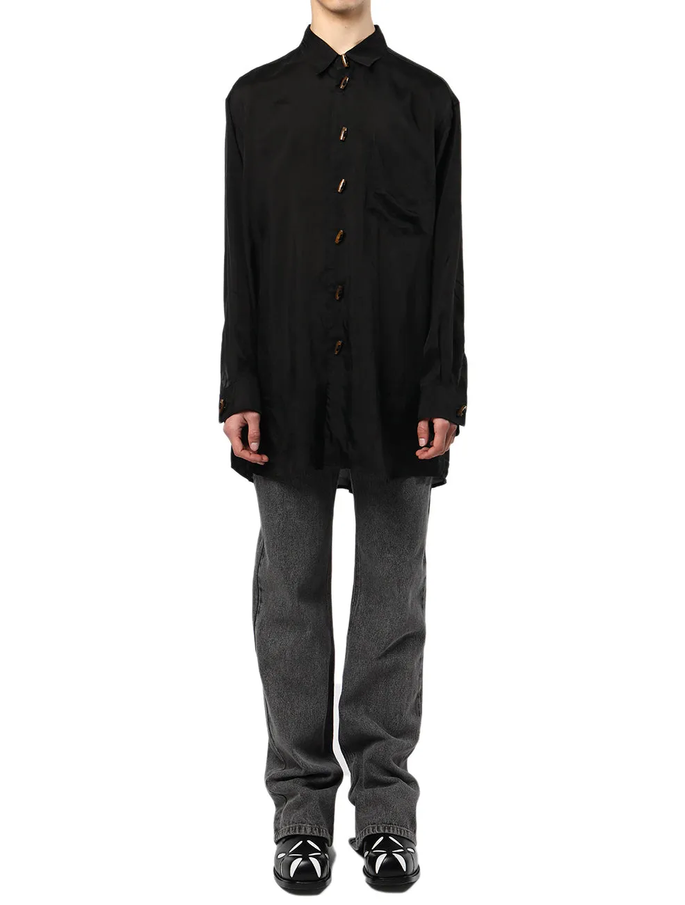 Huge Black Shirt from Magliano - Shop Now