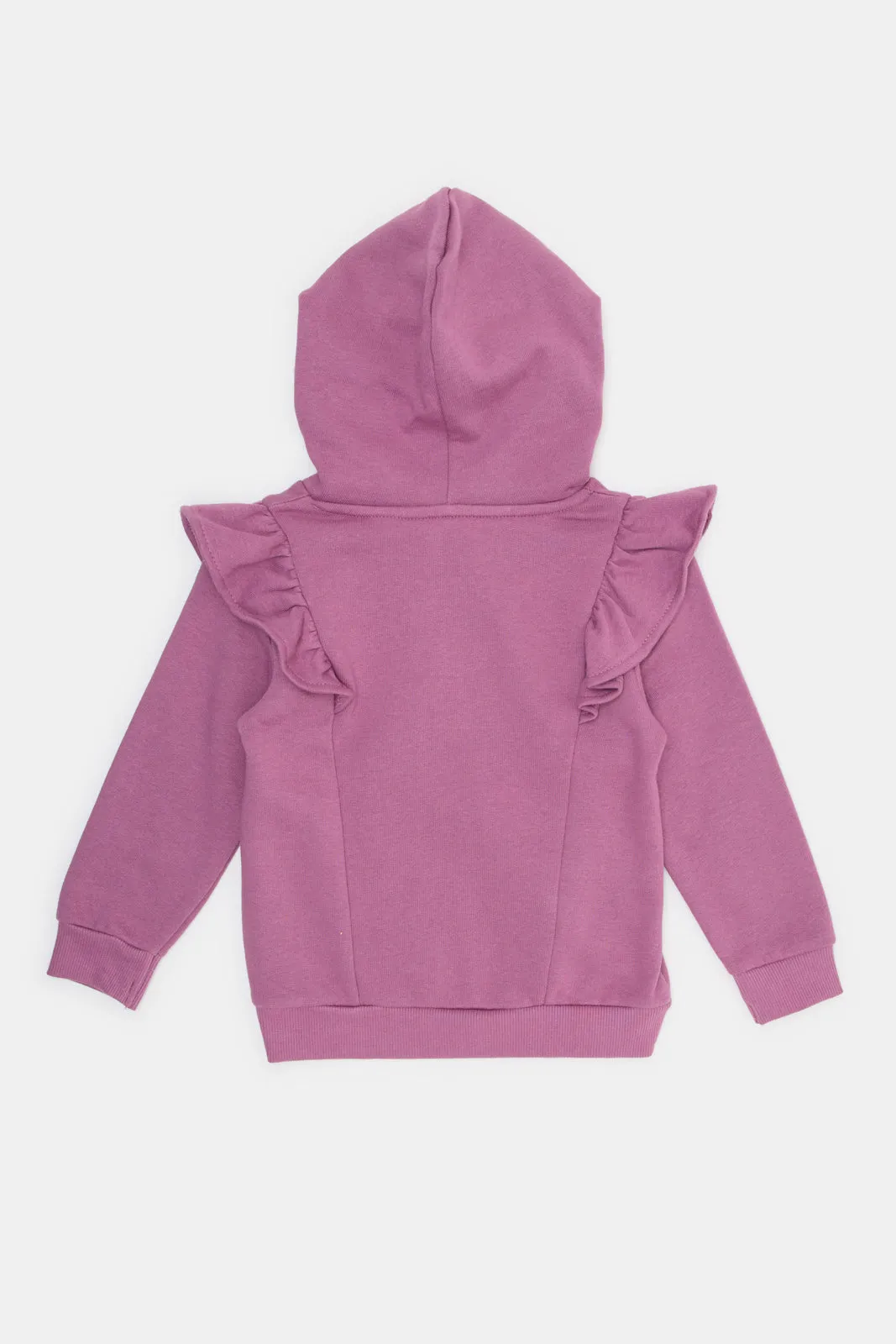 Infant Girls Pink And Purple Sweatshirt Set (Pack of 2)