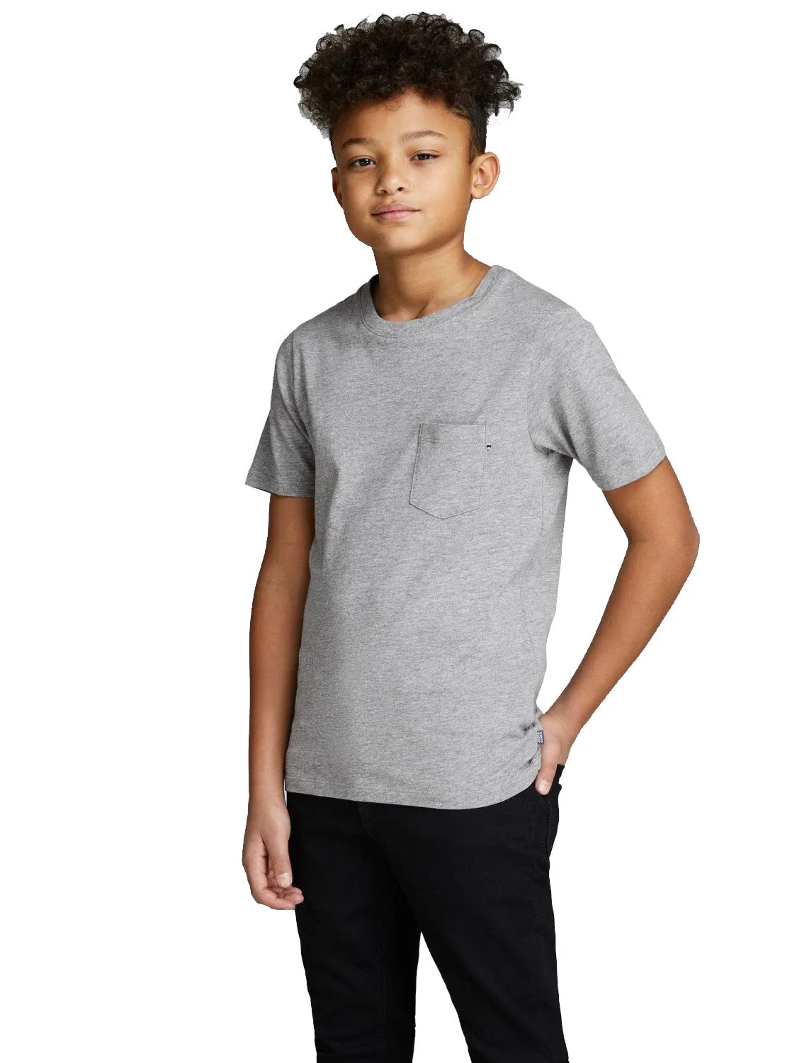 Jack & Jones Boys 'JJEPOCKET' Tee - Short Sleeve