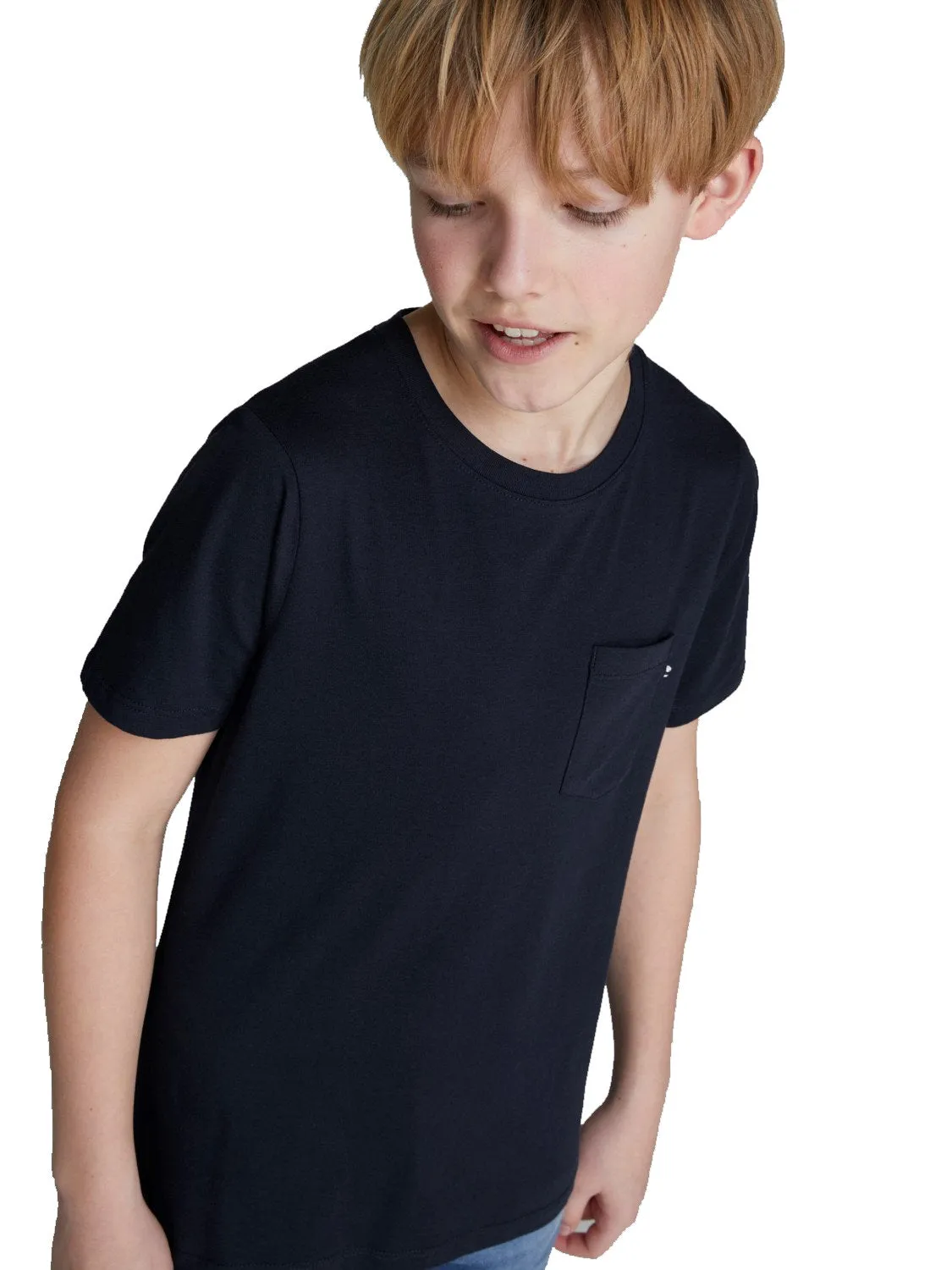 Jack & Jones Boys 'JJEPOCKET' Tee - Short Sleeve