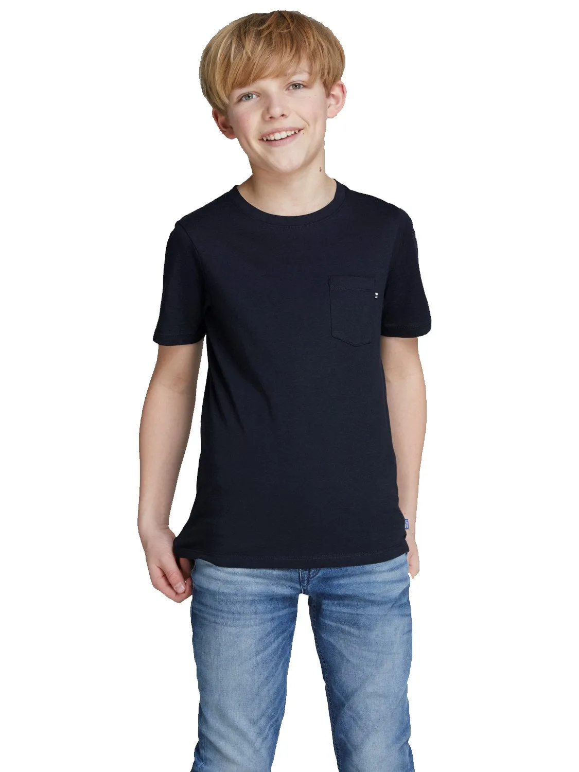 Jack & Jones Boys 'JJEPOCKET' Tee - Short Sleeve