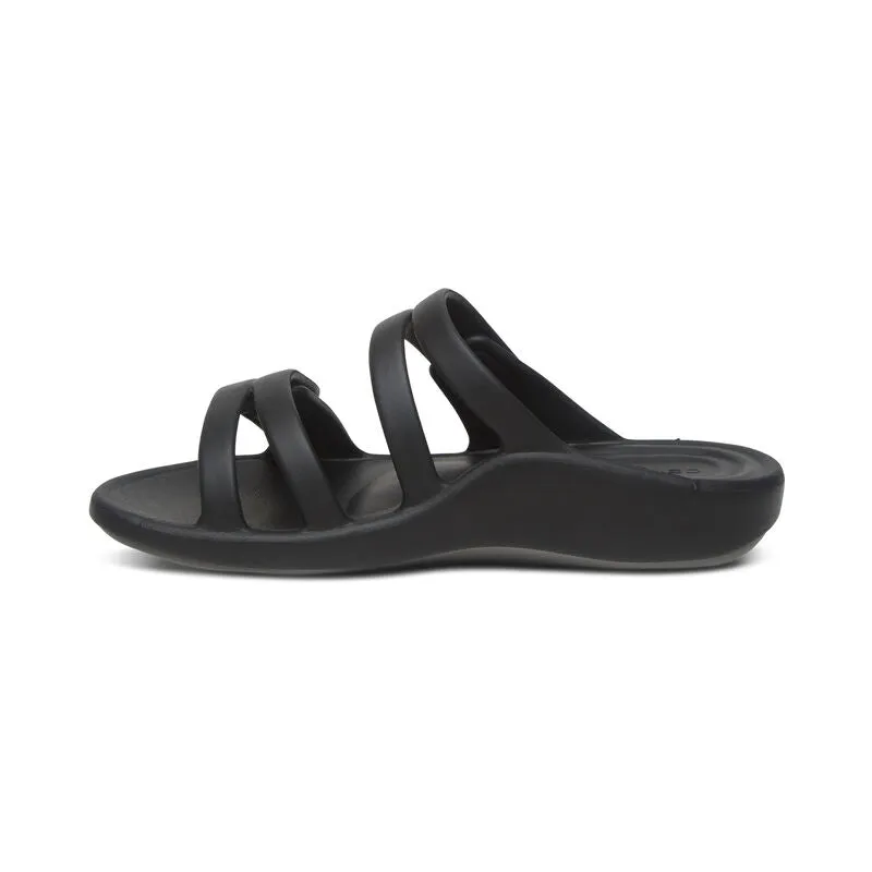 Janey Sport Slide - Black - L9500W