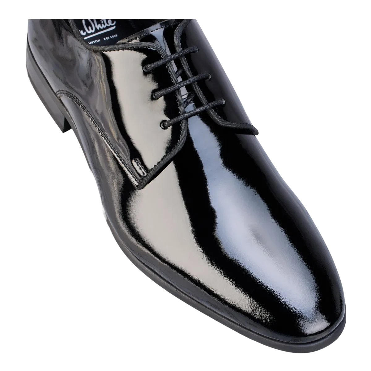 John White Ivy Patent Derby Shoe