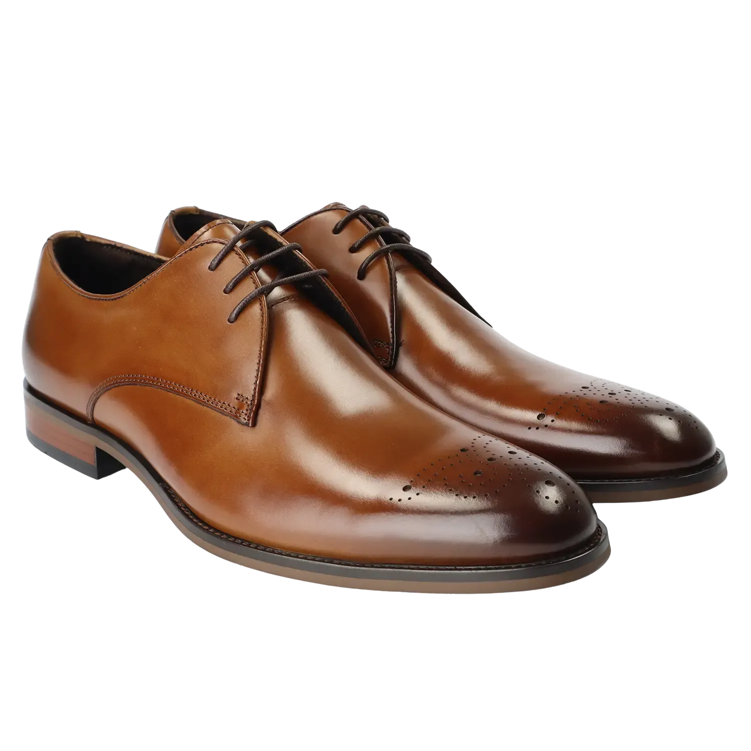 John White Romsey Toe Brogue Derby Shoe