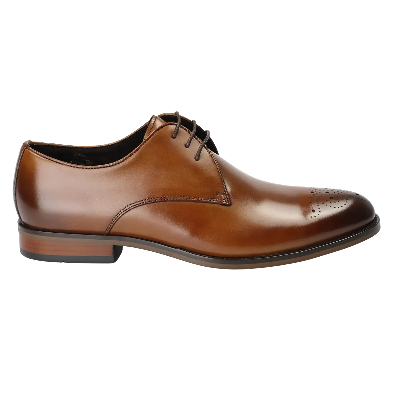 John White Romsey Toe Brogue Derby Shoe