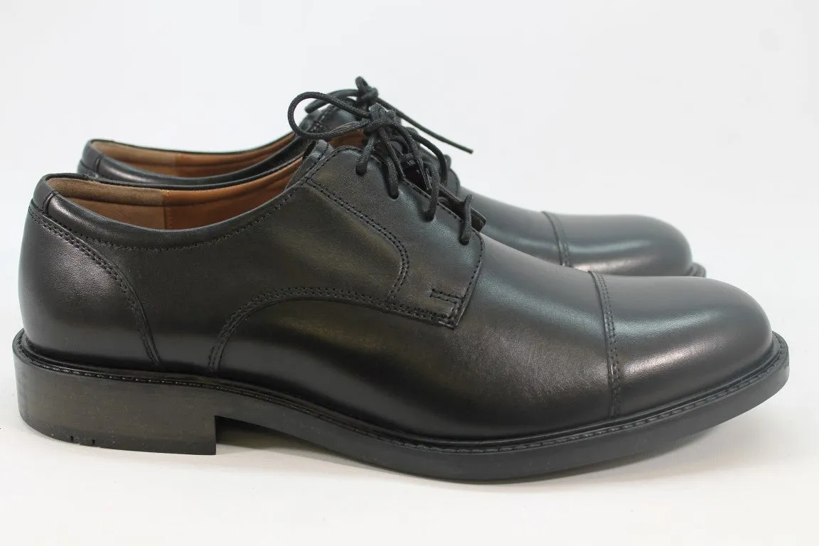 Johnston & Murph Tabor Men's Black Oxfords